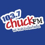 103.7 Chuck FM - WXKT Logo