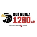 Qué Buena 1280AM - WADO Logo