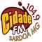 Rádio Cidade 104.9 FM Sardoá Logo