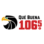 Que Buena 106.5 FM - KLNV Logo