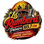 La Rumbera 105.7 fm Logo