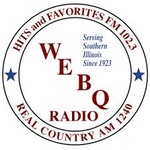 Real Country AM 1240 - WEBQ Logo