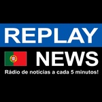 Replay News Portuguès Logo