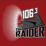 106.3 The Raider - KTJK Logo