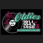 Oldies 101.1, 104.3 and Stereo 1450 WIOE - WIOE Logo