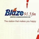 Blaze 91.5 FM Logo