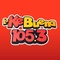 La Ke Buena 105.3 - XHCMR Logo