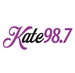 Kate 98.7 - W254CT Logo