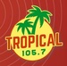 Tropical 105.7 - KGLA Logo