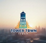 TOWER TOWN Radio - fresh Logo