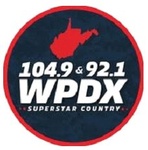 Superstar Country 104.9 & 92.1 - WPDX Logo
