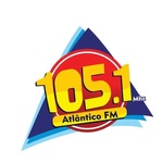 Atlântico FM 105,1 Logo