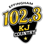 KJ Country 102.3 - WKJT Logo