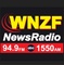 WNZF News Radio -WNZF Logo