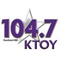 104.7 KTOY - KTOY Logo