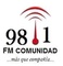 98.1 FM Comunidad Logo