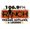 The Ranch 106.9 FM - KRVF Logo
