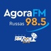 Agora FM 98.5 Russas - SomZoom Sat Logo