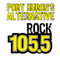 ROCK 105.5 - WHLS Logo