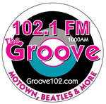 102.1 The Groove - W271DB Logo