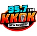 95.7 KKOK - KKOK-FM Logo