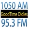 Good Time Oldies 1050 AM 95.3 FM - KMTA Logo