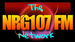 NRG 107 FM 1970s Logo
