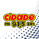 Rádio Cidade 91,5 FM Logo