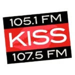 KISS 105.1 & 107.5 - W286CE Logo
