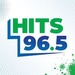 Hits 96.5 - WOEX Logo