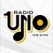 Radio Uno 103.3 FM El Salvador Logo