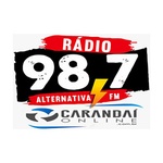 Rádio Alternativa FM Carandai Logo