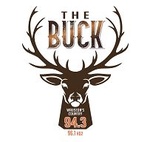 94.3 The Buck - W232CM Logo