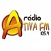 Rádio Ativa 105.9 FM Logo