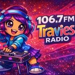 Traviesa 106.7 - XHSCBU Logo