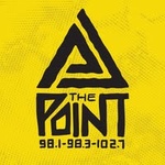 102.7 The Point - WWKU Logo