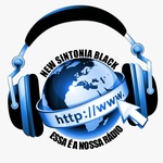 Rádio New Sintonia Black Logo