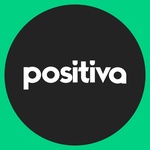 Positiva Radio 107.7 FM Logo