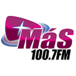 Mas 100.7FM - WUOH-LP Logo
