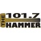 101.7 The Hammer - WASK Logo