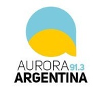 Aurora Argentina FM 91.3 Logo