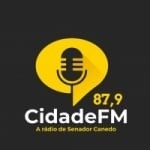 Rádio Cidade FM 87,9 Logo
