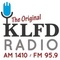 The Original KLFD Radio - W240DD Logo