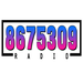 867-5309 Radio Logo