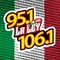 La Ley 95.1 FM & 106.1 FM - WJNX-FM Logo