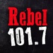 Rebel 101.7 - CIDG-FM Logo