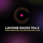 Lavone Radio 104.3 Logo