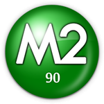 M2 Radio - M2 90 Logo