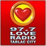 97.7 Love Radio Tarlac - DZLT Logo