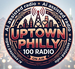 Uptown Philly 100 Radio Logo